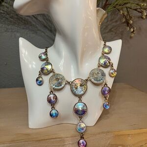 Iridescent Statement Necklace